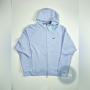 Nike X Drake NOCTA Palest Purple Tech Fleece Full Zip Hoodie FD8453-568 2XL